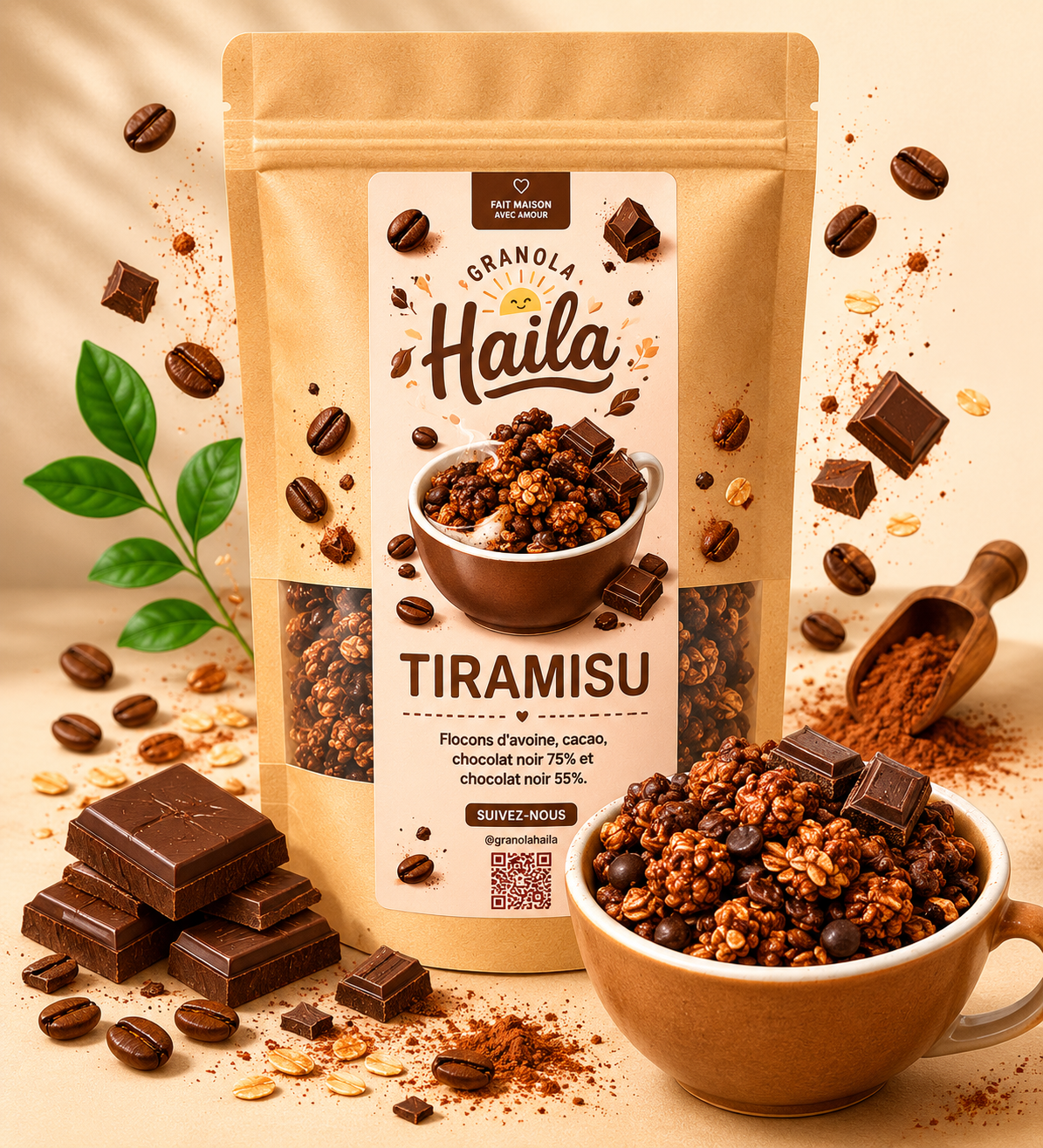 Granola Tiramisu
